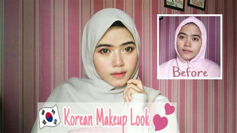 TUTORIAL MAKEUP ALA KOREA KOREAN MAKEUP LOOK YouTube