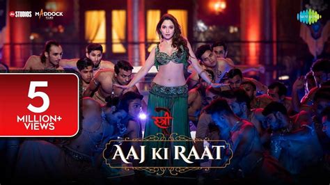 Stree 2 Song Aaj Ki Raat Hindi Video Songs Times Of India