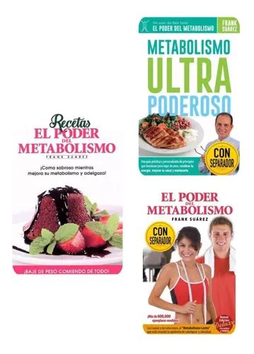 Recetas Metabolismo Ultra El Poder Del Metabolismo Paq En Venta