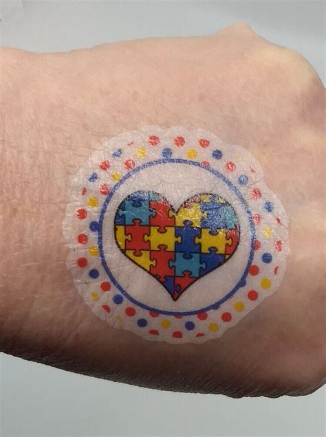 Autism Puzzle Piece Tattoo