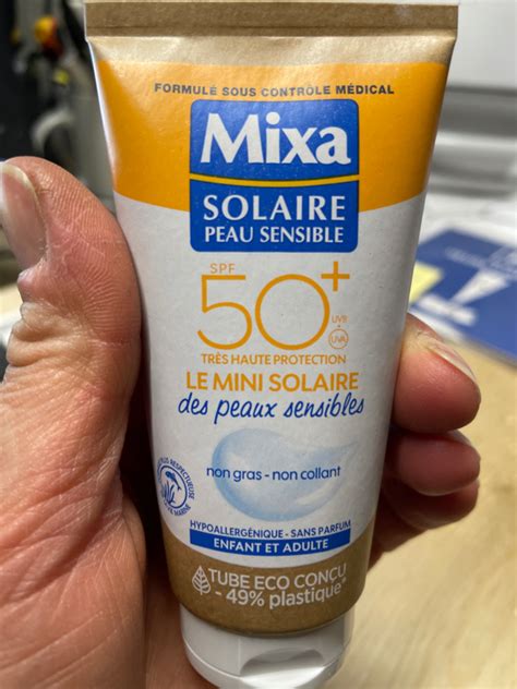 Mixa Cr Me Solaire Peau Sensible Spf Le Mini Solaire Inci Beauty