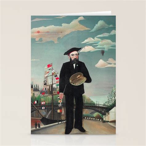 Henri Rousseau - Self Portrait Stationery Cards by Vintage Wall Art ...