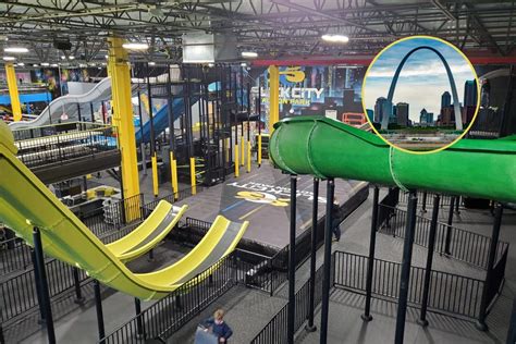 Slip Into Thrills At This Indoor Slide Park In St Louis