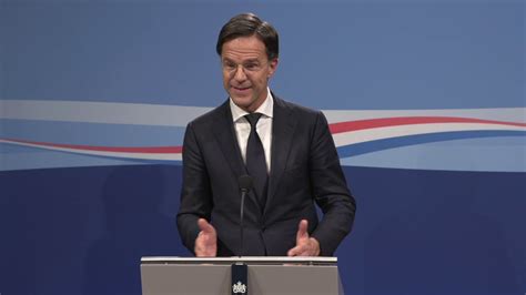 Integrale Persconferentie Van Mp Rutte Youtube