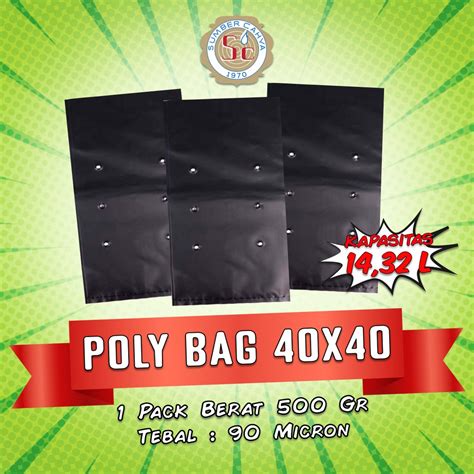 Jual Polybag Tanaman Ukuran X Cm Shopee Indonesia