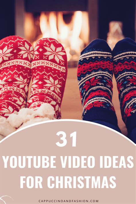 31 Vlogmas Video Ideas For Youtube Christmas 2021 Cappuccino And