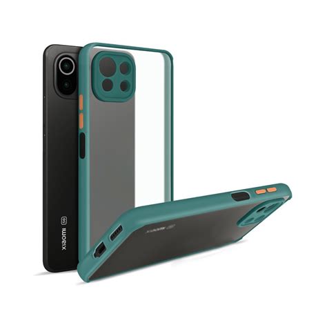 Capa Xiaomi Mi Lite Hybrid Rubber Verde Copertini