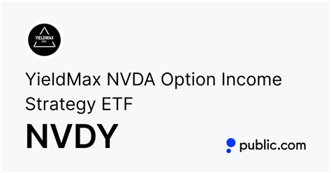 Buy Nvdy Etf Nvdy Etf Quote Today Investment Insights Public