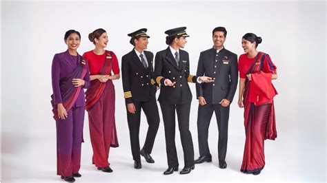 Air India unveils new uniform for cabin crew and pilots - Hello ...