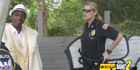 Pimp Gets In Inmense Trouble When Caught By Perverted Milf Cops Tnaflix