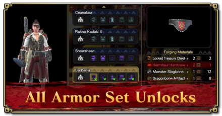 Sunbreak How To Unlock All Master Rank Armor Sets Monster Hunter