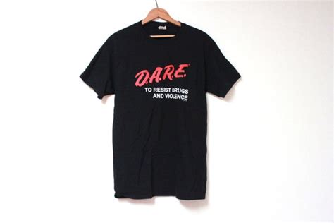 Classic 90s Dare T Shirt Stoner Tee Size Small