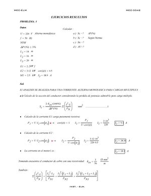 Ejercicios De Transf B Ejercicios De Transformadores Mec