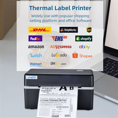 Vretti Thermal Shipping Label Printer 4x6 Cheap Printer Label Maker 794969932006 Ebay