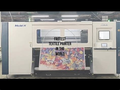 Atexco Model H High Speed Sublimation Printer Introduction