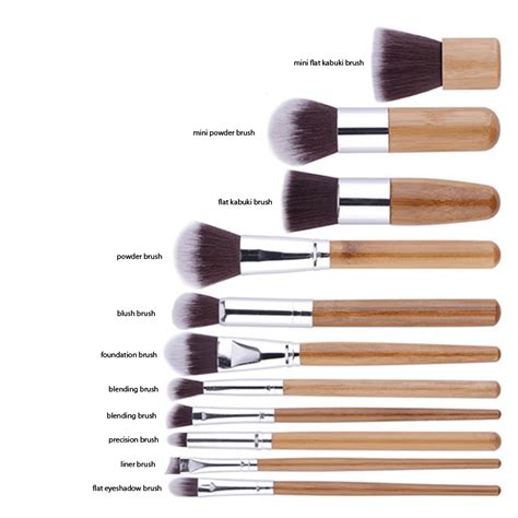 10 Piece Bamboo Brush Set Chyhua