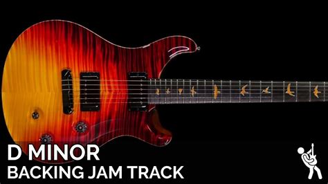 Emotional And Melodic Metal Hard Rock Guitar Backing Track Jam In D