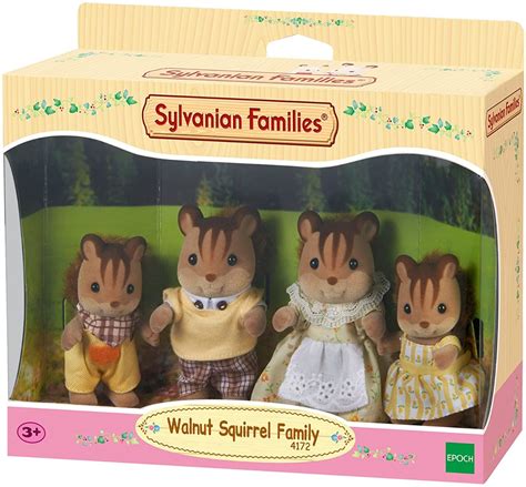 Sylvanian Families Walnut Squirrel Family - Bright Star Toys