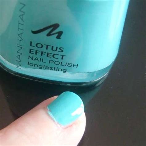 Test Nagellack Manhattan Lotus Effect Nail Polish Farbe 78D Aus