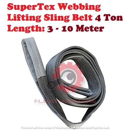 Supertex Webbing Lifting Sling Belt Ton Shopee Malaysia