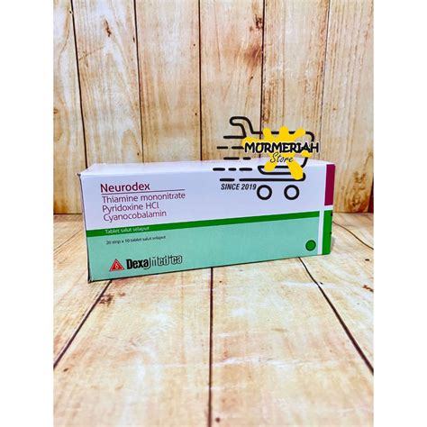 Jual Neurodex Perstrip Isi Tablet Vitamin B B Dan B Shopee