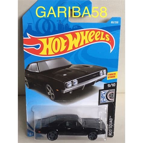 Hot Wheels Dodge Charger Rod Squad Det Blister Gariba Shopee Brasil