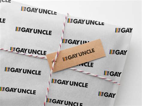 Gay Uncle Gift Wrapping Paper Roll Funny Christmas Or Etsy
