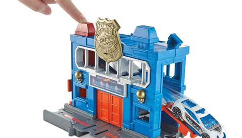 Hot Wheels City Downtown Play Set Blue FRH Toys You Store
