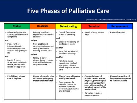 4 Five Phases Of Palliative Care Revised 2012 V2 June 2016 Pdf