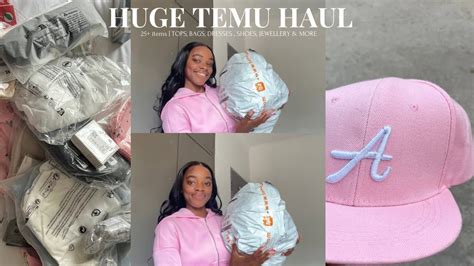 HUGE TEMU HAUL 25 Items TOPS BAGS DRESSES SHOES JEWELLERY