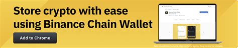 Come Utilizzare Binance Chain Wallet Binance Academy