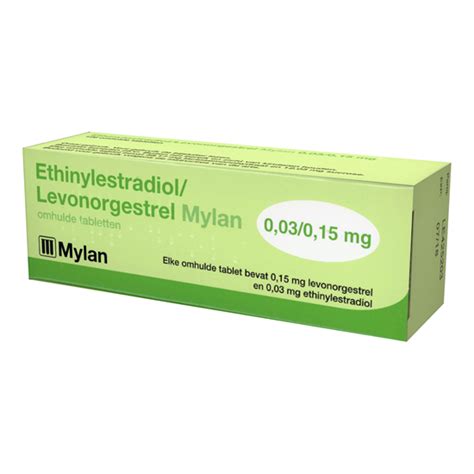 Ethinylestradiol Levonorgestrel Mylan Mcg Mcg X Stk Bei