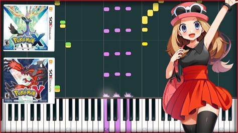 Kalos Route 2 Pokemon X Y Piano Tutorial Synthesia MIDI ポケット