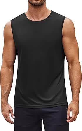 Coofandy Paquete De Camisetas Sin Mangas Para Hombre Con Upf