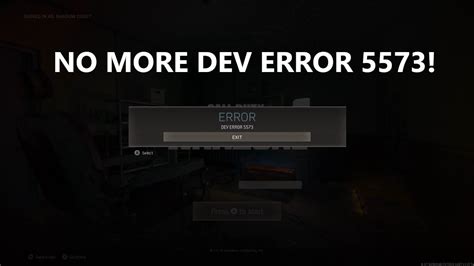 How To FIX DEV ERROR 5573 On WARZONE YouTube