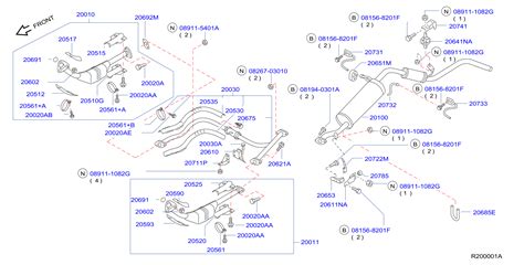 Nissan Xterra Gasket Exhaust 20692 8B410 HOFFMAN NISSAN WEST