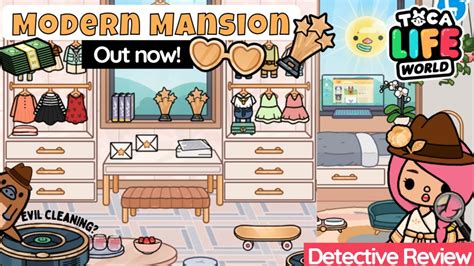 Modern Mansion Out Now Update Toca Life World Toca Boca Youtube