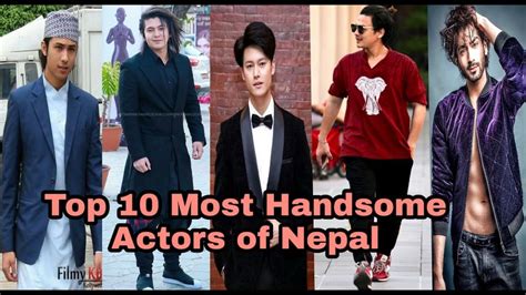 Top 10 Most Handsome Actors Of Nepal Youtube