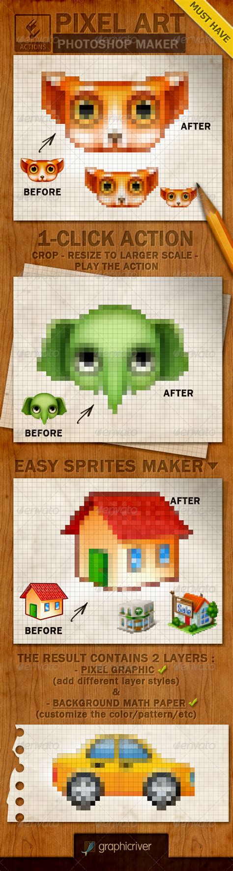 Creating Pixel Art In Photoshop Pixel Photoshop Pixel Art Tutorial Images