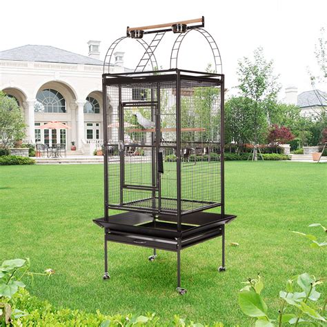 Buy Vecela Bird Cage Wrought Iron Flight Cage Parrot Cage Inch