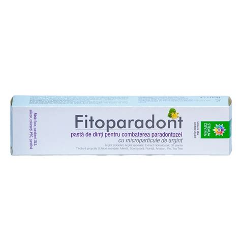 Pasta De Dinti Santoral Fitoparodont 75ml Steaua Divina Dr Max Farmacie