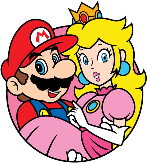 Mario And Peach Icon Super Mario Art Super Mario World Mario And