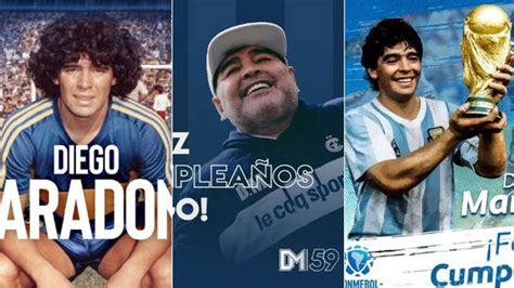 Diego Maradona El Mundo Del Fútbol Saluda A D10s En El Día De Su Cumpleaños Rpp Noticias