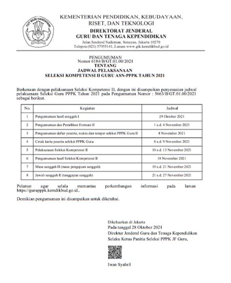 Cara Memilih Formasi Pppk Guru Tahap 2 Info Gtk Simpkb