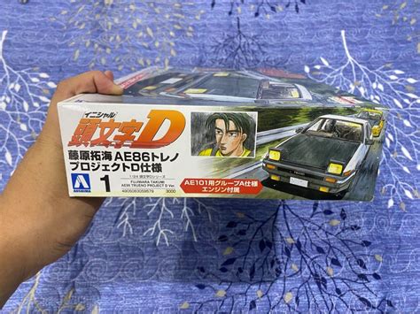 initial D trueno ae86, Hobbies & Toys, Toys & Games on Carousell