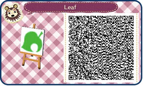 QR codes - Animal crossing New Leaf