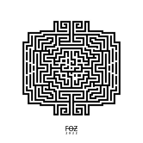 Pixel Maze Square - ArtFoz