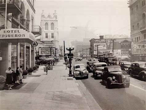 Hotel Figueroa, Figueroa Street, downtown Los Angeles, circa 1936