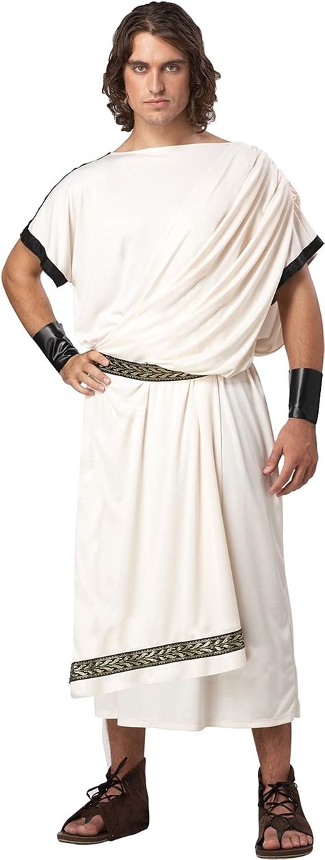 California Costumes 1126 Mens Deluxe Classic Toga Greek Roman Adult