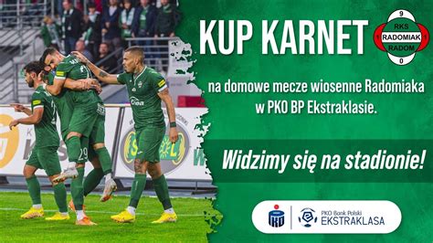 Kup Karnet Na Domowe Mecze Radomiaka RADOMIAK TV YouTube